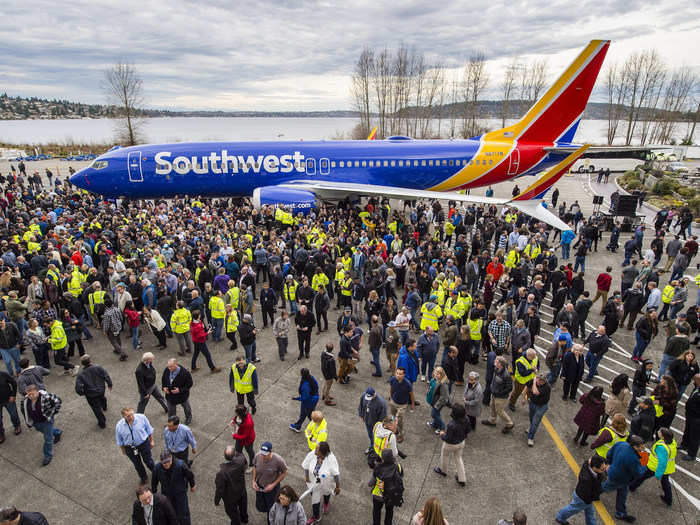 The fact that it was an existing, already certified airframe, which comprise the body and wings of the plane, only with new engines and avionics, it meant that Boeing would not have to undergo the same lengthy certification process it would for an all-new airplane.