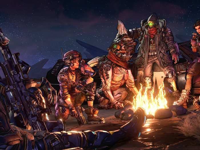 Players choose between one of "Borderlands 3"