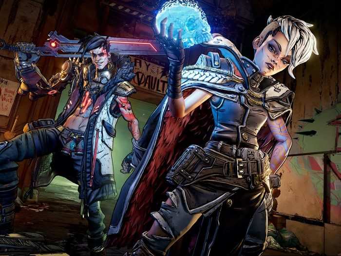 In "Borderlands 3," players are hunted by a dangerous cult called "The Children of the Vault" led by the Calypso Twins, Troy and Tyreen.