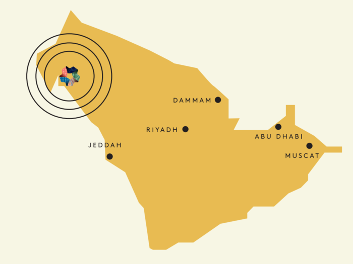 Neom is supposed to draw on "cloud seeding" technology to make artificial clouds which will produce more rainfall than naturally possible in the desert.