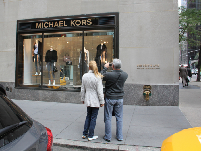 Even in the face of bullies, Kors was true to himself and opened his first store at the age of 11. The designer told Mallis at 92Y that it was called the Iron Butterfly Boutique and it was in his mother