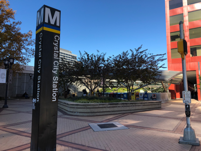 For those without a car or commuting from other neighborhoods, there is also a Metro station located in the heart of Crystal City.