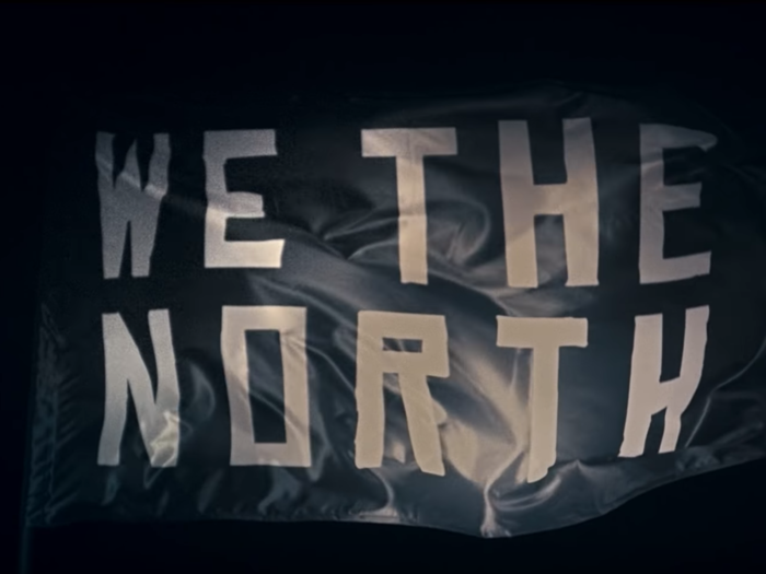 Team representatives have said "We the North" is an attitude and mindset that they hoped fans all over the world would get behind...