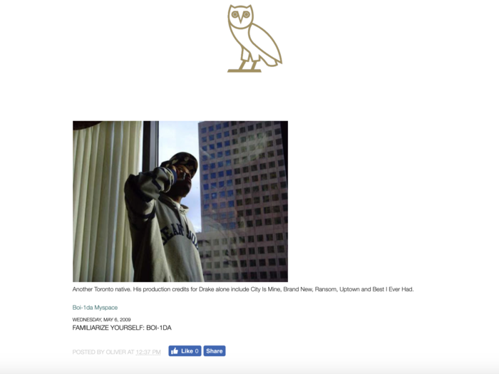 The page turned into a blog, which became a spot for Drake, El-Khatib, and their team to post inspiration and also their original work, El-Khatib said. When the first album came out in 2010, it went right to the top of the US Billboard 200 list.