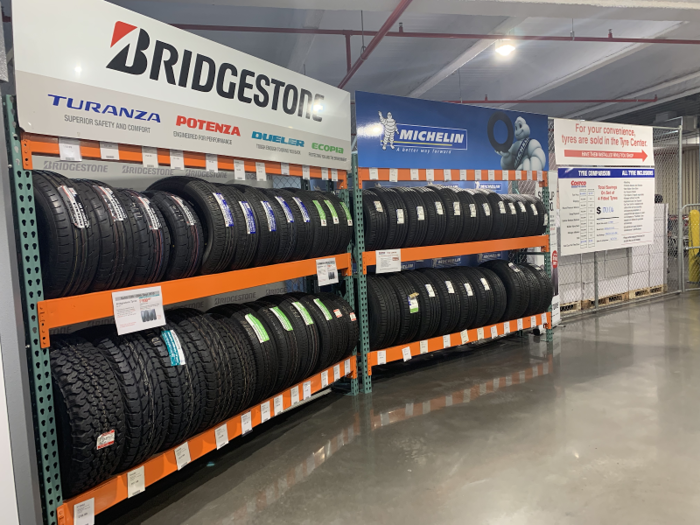 The last stop in the store was another familiar one: a rack of fresh tires. Though there was no tire service or gas pumps in Australian Costco, this last glance inside confirmed for me that Costcos across the world really do have a lot in common.