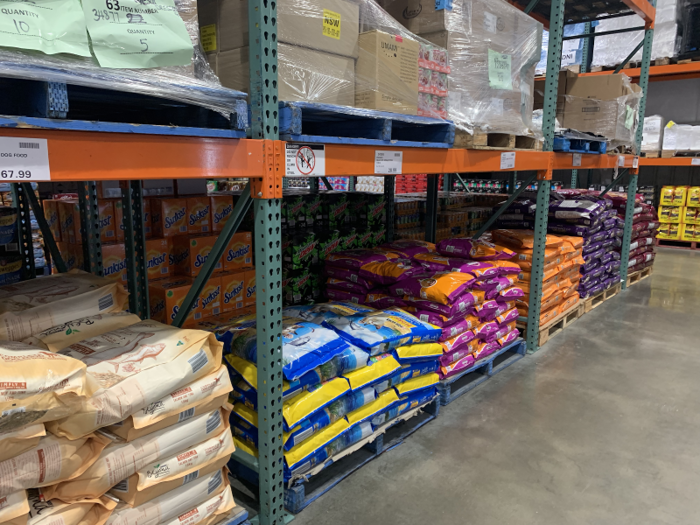 Even your furry friends are taken care of in the store. Though​ Costco sadly did not provide kangaroo or koala feed, there was plenty of food for your puppy.