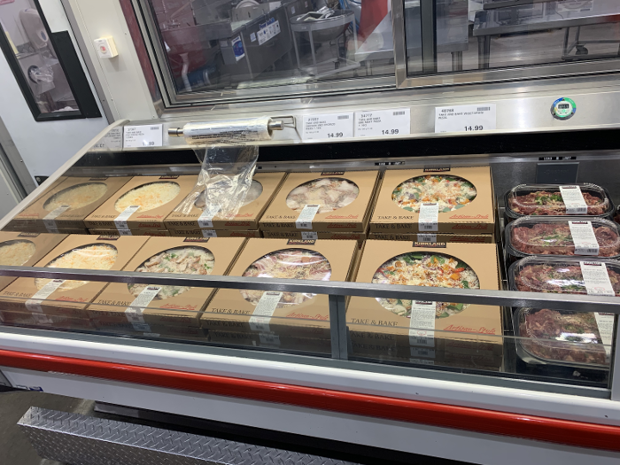 Pre-made meals like take-away pizzas would appeal to those shoppers who aren