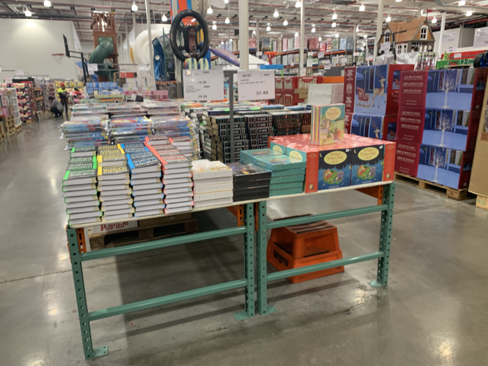 For book lovers, Costco Australia is not quite the place for you. The literature section of this store was limited to one small section. I found a range of children