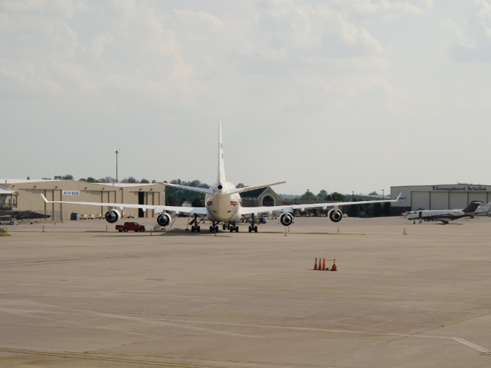 Lexington is served by the Blue Grass Airport, one of the smallest airports I have ever seen.