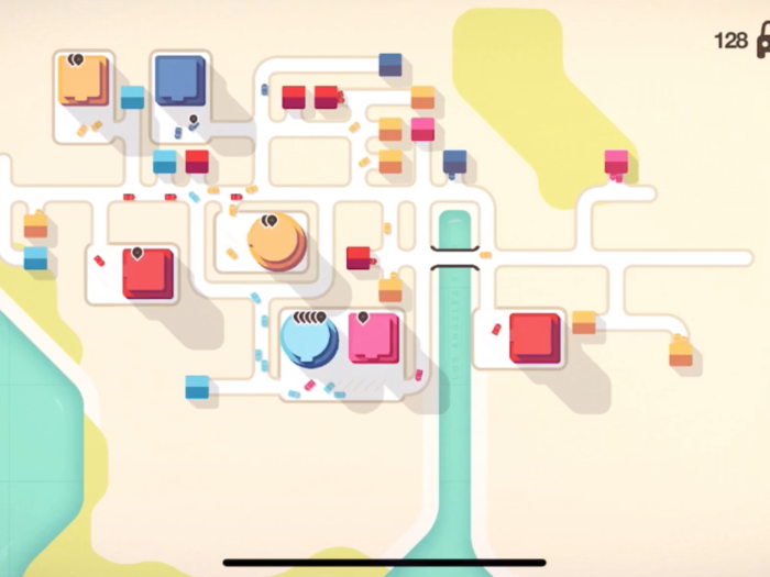 "Mini Motorways" is a new game from the creators of "Mini Metro" allowing you to design your own highway maps across a city. As traffic racks up your roads will get harder and harder to manage.