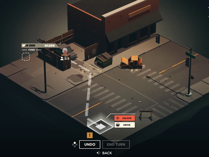 "Overland" is a post-apocalyptic strategy game that forces players to make tough choices to survive a cross-country road trip.