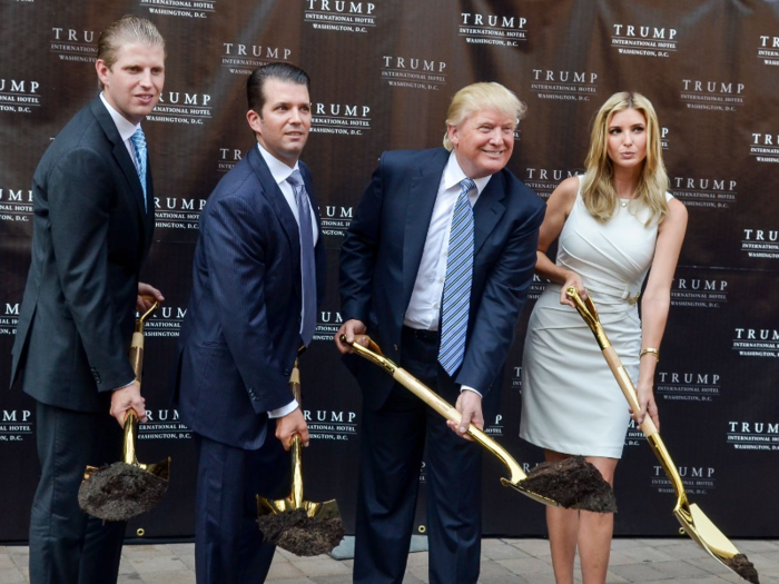 The Trump family