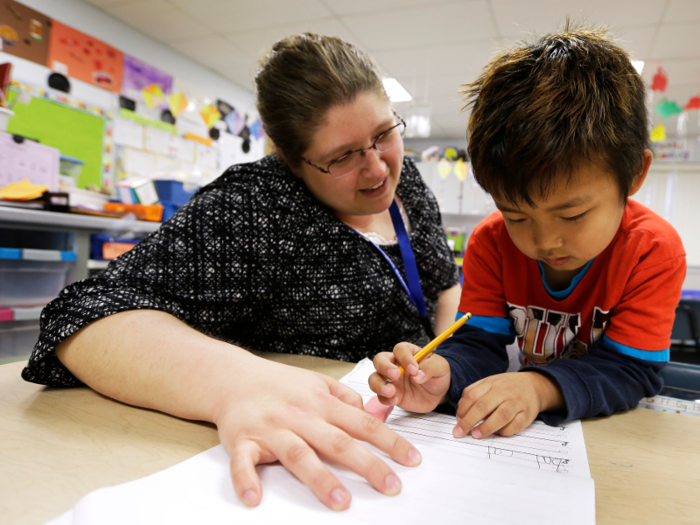 1. North Dakota: It has the second lowest pupil-teacher ratio, after Vermont.