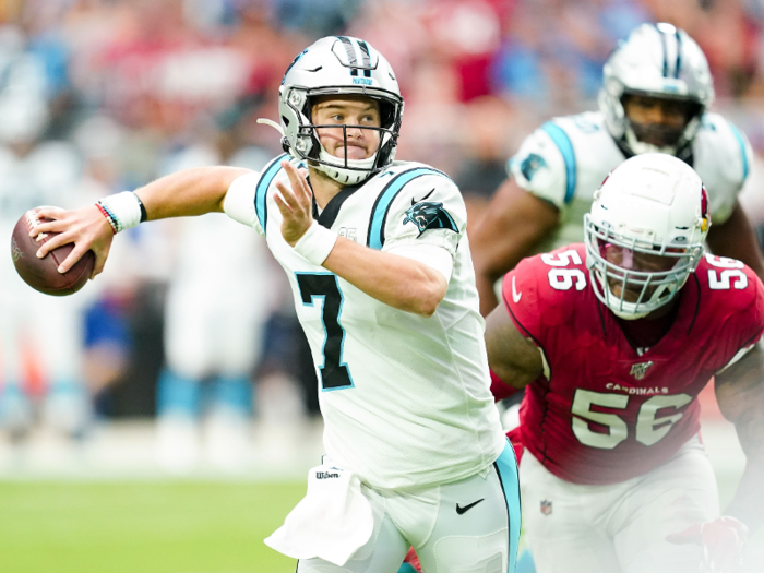 Kyle Allen, QB, Carolina Panthers