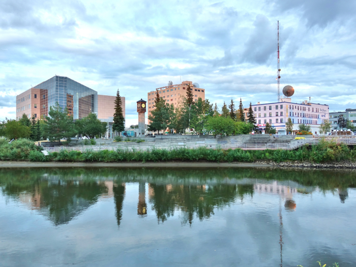 6. Fairbanks, Alaska, had a net population loss from migration of 8,736 between 2010 and 2018 — 9.0% of the metro