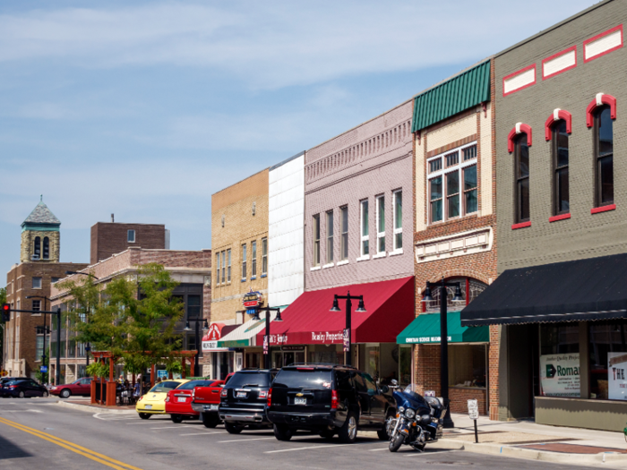 9. Decatur, Illinois, had a net population loss from migration of 7,220 between 2010 and 2018 — 6.5% of the metro