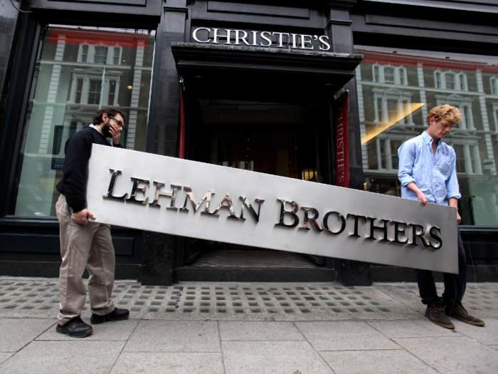 2008: Lehman Brothers filed for Chapter 11 bankruptcy, ushering in the Great Recession.