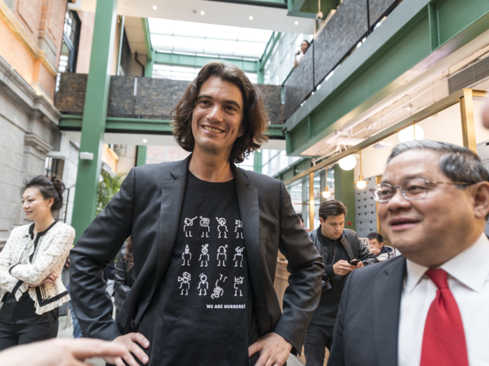 WeWork was rumored to now be considering an even lower IPO valuation: $10 billion.