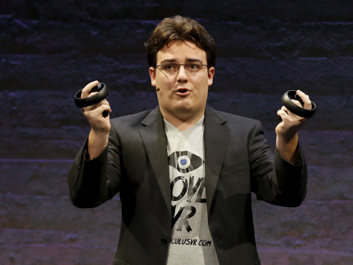 Palmer Luckey, the young founder of virtual reality startup Oculus, was ousted from his role in 2017.