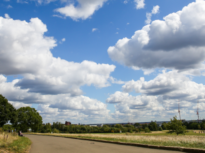 5. A warmer-than-expected October