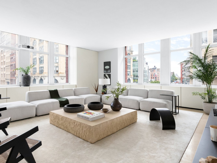 West also previously owned a condo in New York City. He bought one unit in a Soho apartment building in 2004 and combined it with an adjacent unit in 2006 to achieve the current 2,427-square-foot open layout.