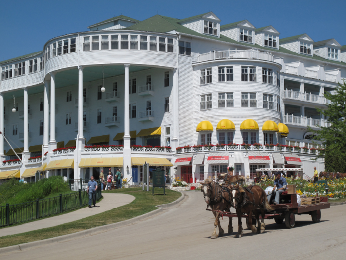 “Not even the Secret Service could get the people of Mackinac Island to back down on their ban on motorized vehicles,” Gerald R. Ford Presidential Library 