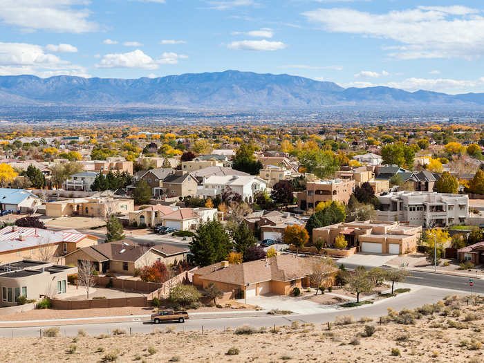 9. Albuquerque, New Mexico