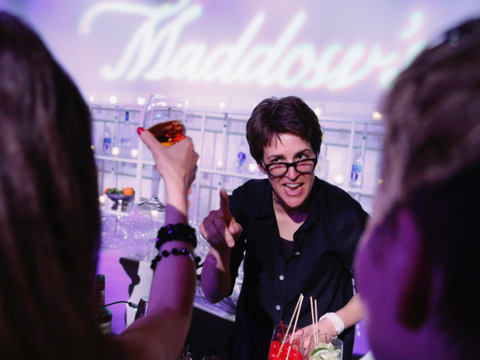 Maddow takes her job seriously, but she has hobbies, too — she