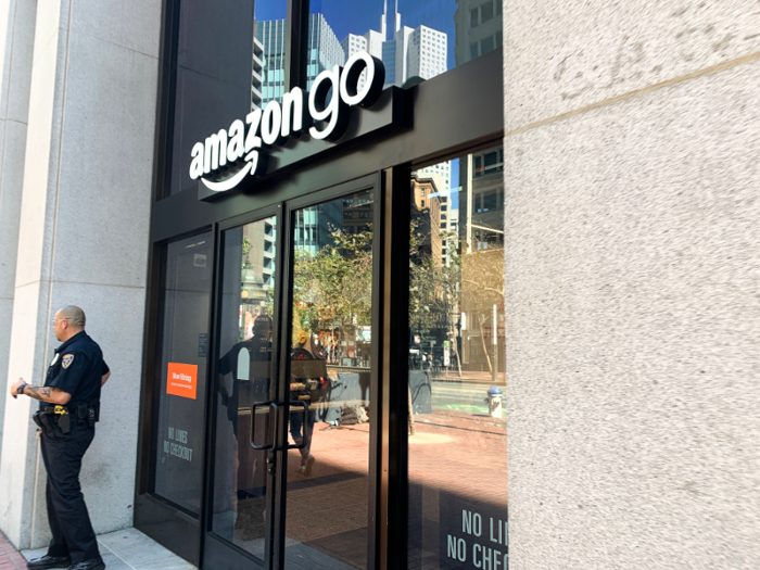 So how does this new cash payment process work in San Francisco? We visited an Amazon Go location at 575 Market Street to find out.