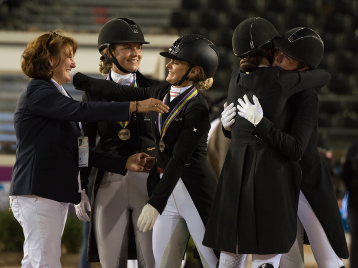 While not much is known about the rider, aside from her athletic profession and involvement with her barn ...