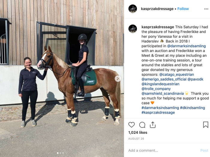 "These horses are top athletes, and if we want to deliver results, we need horses that are healthy and strong — physically as well as mentally," Kasprzak said. "I take great pride in working with this dimension of the sport."