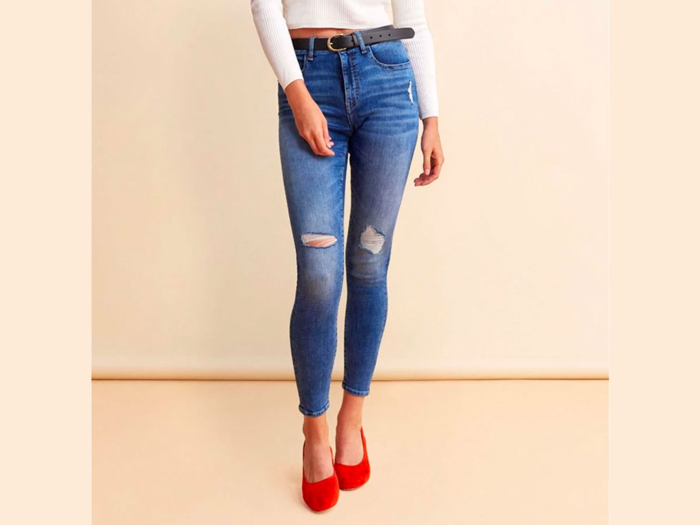 The best high-waisted skinny jeans