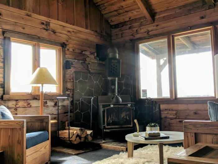 Log cabin in Margaretville, $97