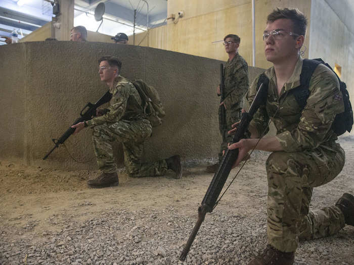 The training affords Marines and British soldiers the opportunity to share intelligence operations capabilities with one another, expanding their mutual capabilities to work as NATO allies in the event of real-world operations.