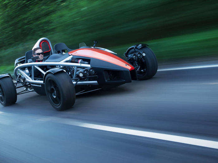 Ariel Atom: $53,000. It looks like a freaky little go kart, but the Ariel Atom is basically personal race car. Each is built to order. You can buy one already assembled for anywhere from about $50,000 to more than $100,000.