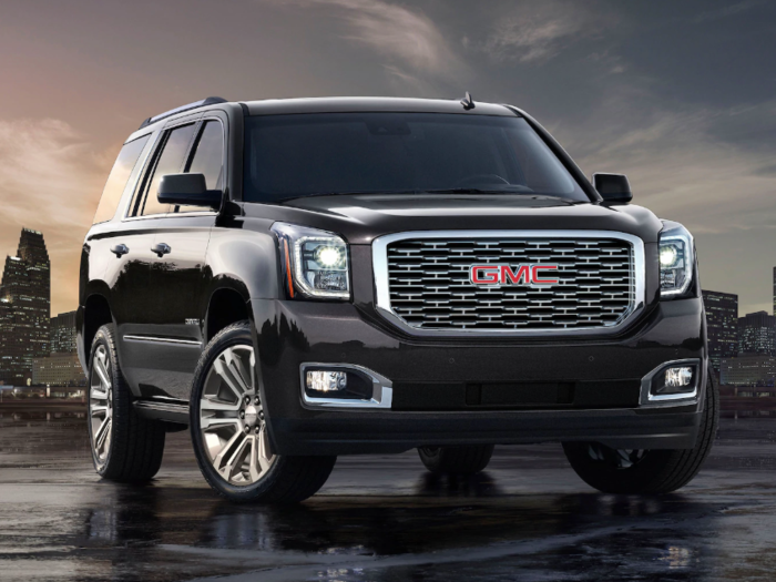 GMC Yukon Denali: $68,000. The Yukon Denali is well worth the price, as it