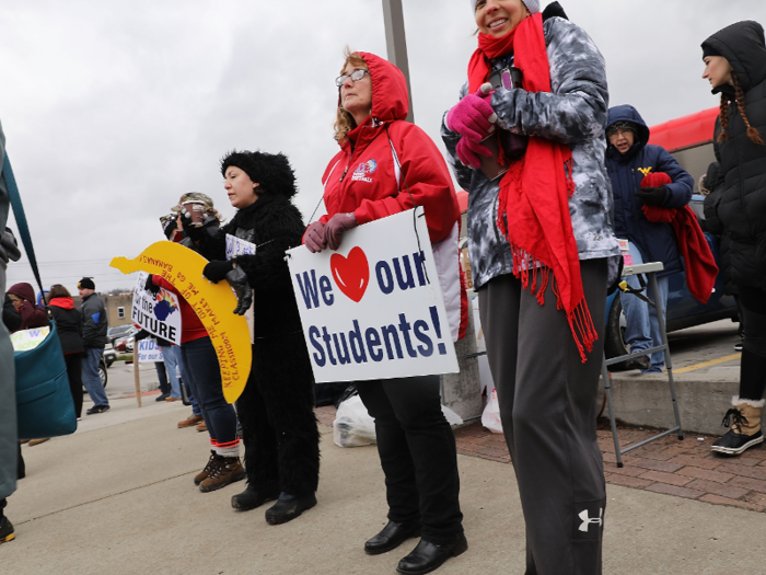 5. West Virginia: Its ranking of teacher pay plummeted from 30th in the nation to 48th within the years 1990 to 2015.