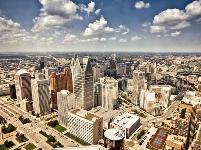 2. Detroit, Michigan