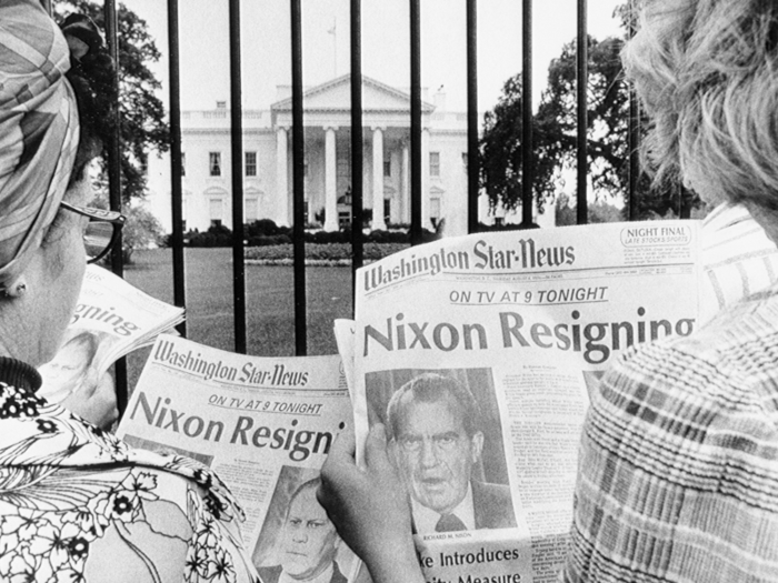 By July 1974, the House Judiciary Committee found Nixon had obstructed justice, misused his power, and was in contempt of Congress. The three charges were sent to the floor for a full House vote.