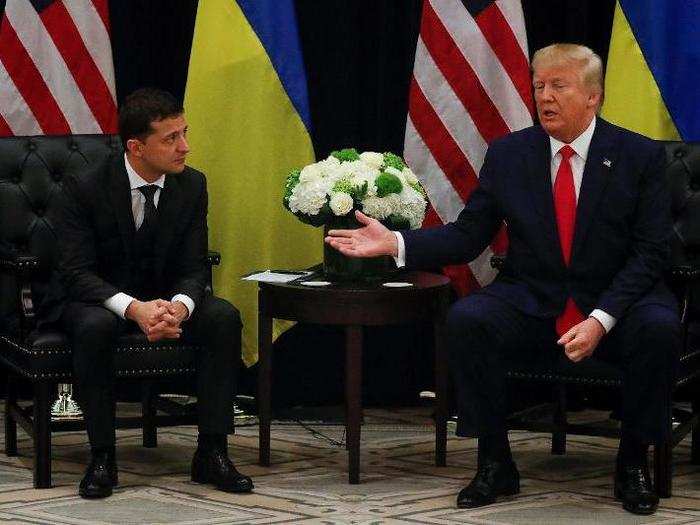 During his first meeting with Trump on the sidelines of the UNGA, Zelensky told reporters he does not want to "get involved" in US elections as he faced questions about the July 25 phone call. He also rejected the notion Trump "pushed" him and described it as a "normal" call.