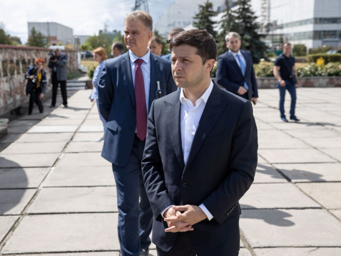 Zelensky, whose nickname is "Ze," won a landslide victory with over 70% of the vote in April.