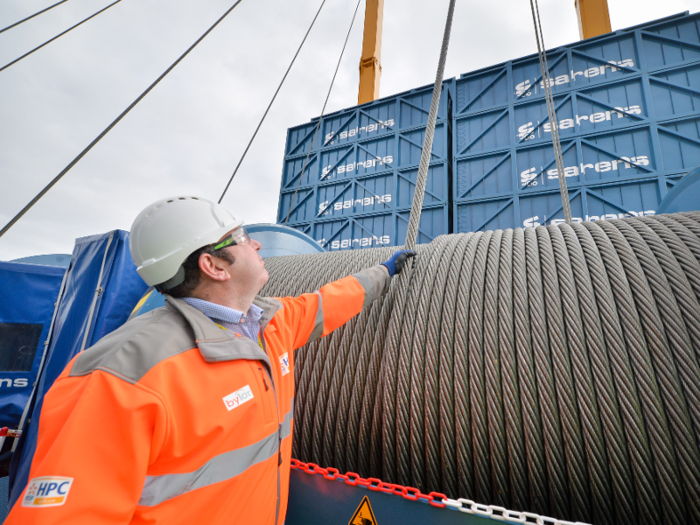 It’s the first nuclear plant to be built in the UK in 30 years.