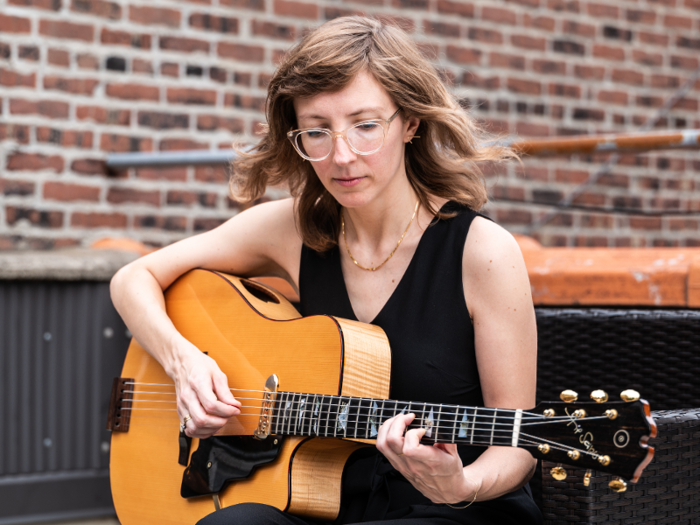 Mary Halvorson is a guitarist and composer known for her blend of jazz and rock guitar.