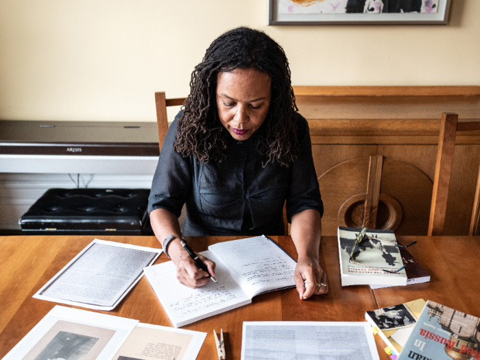 Saidiya Hartman is a literary scholar and cultural historian known for her research on slavery.