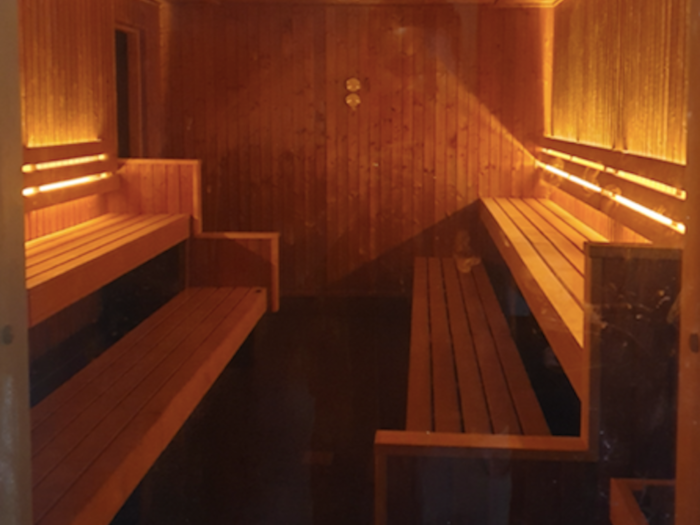There is also a communal sauna which can fit up to 40 people, according to Kavanagh.