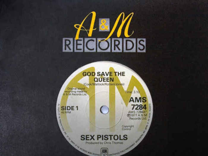2. "God Save the Queen" by The Sex Pistols