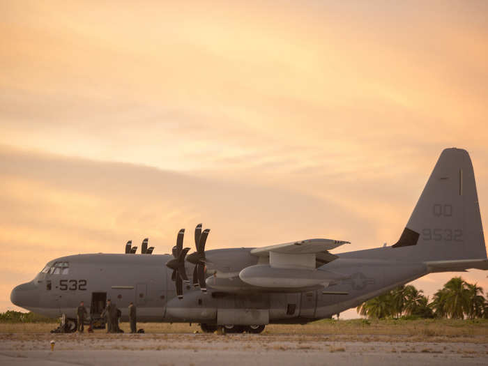 "On this trip, we pioneered a southerly island hopping route with plentiful diverts to safely employ the MV-22s to or from MRF-D and Hawaii," Walters continued.