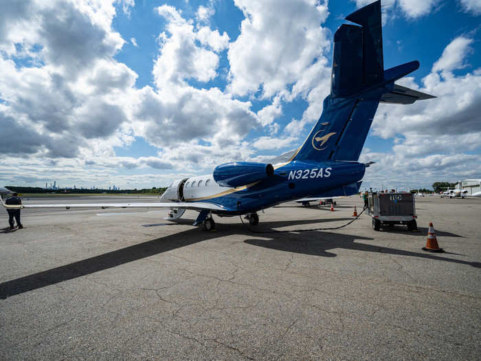 It can fly up to 495 miles per hour, with a cruising altitude of 45,000 feet — not too shabby for a small business jet.