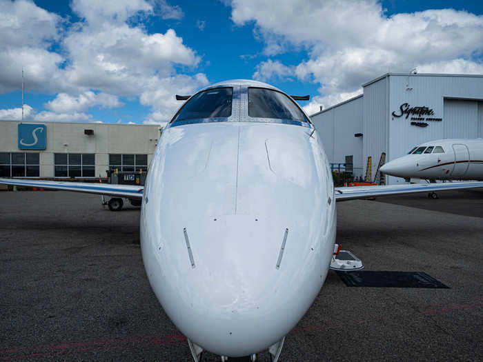 Since it was launched in 2009, the Phenom 300 has been one of the most delivered private jets in the world, with more than 500 delivered.