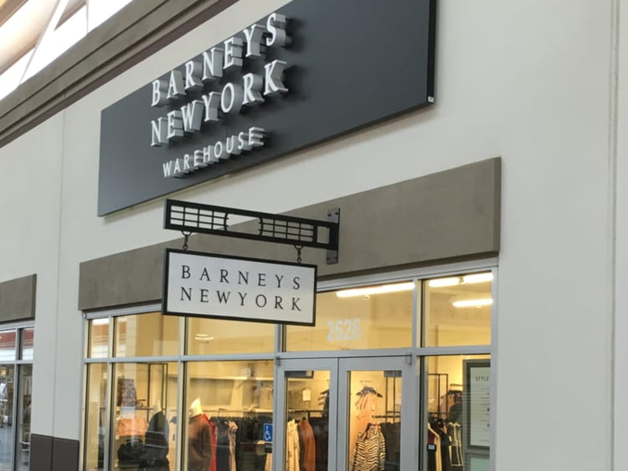 Around this time, Barneys also opened its first physical Warehouse location, a sign that the company had finally acquiesced to growing consumer demand for bargain goods.